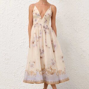Hypnotic V Neck Midi Dress